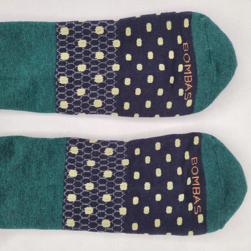 Bombas Bee Better Calf Crew Sock Men Size XL Size Running Hiking - Picture 4 of 6
